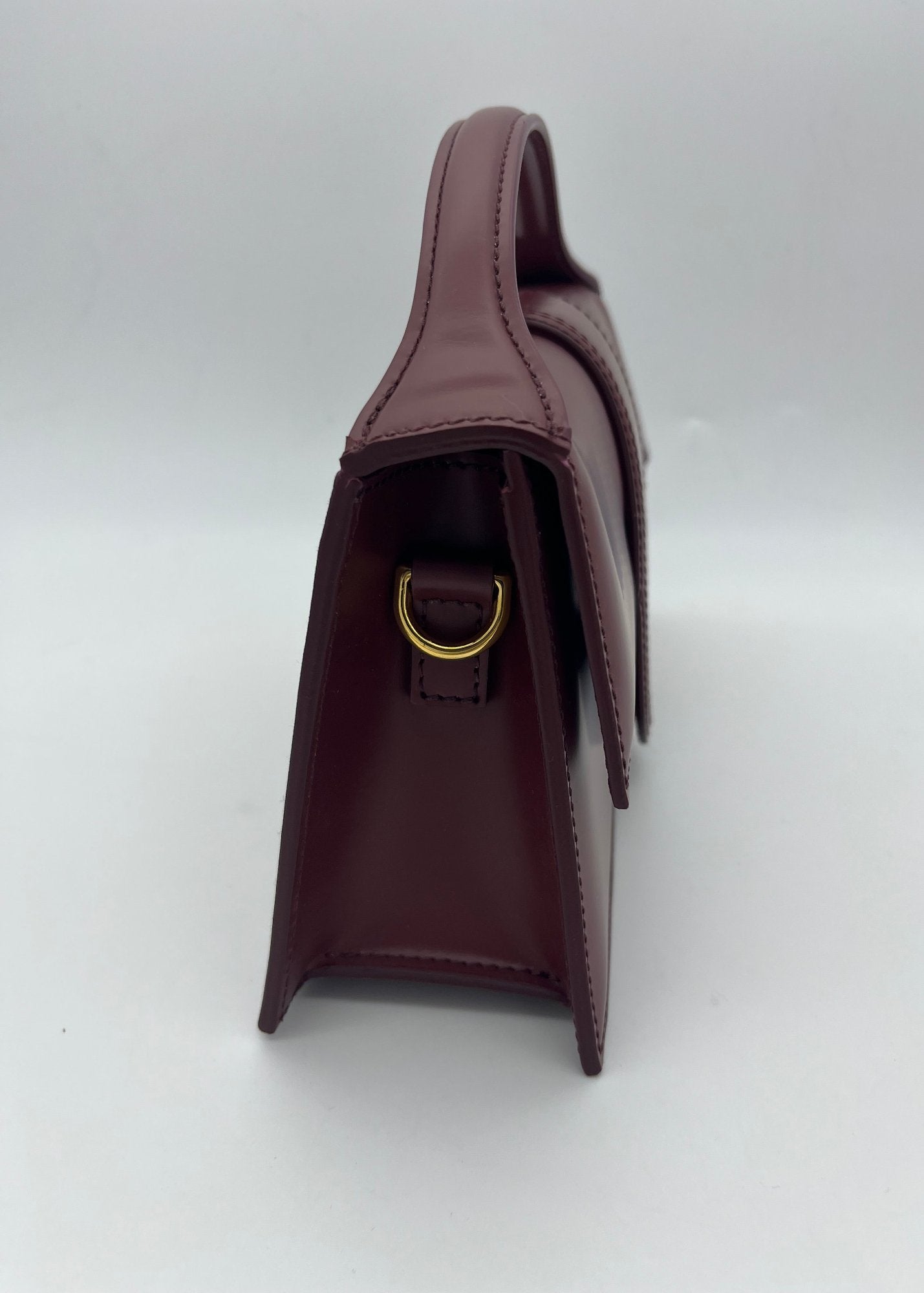 Jacquemus Borsa Le Grand Bambino Bordeaux