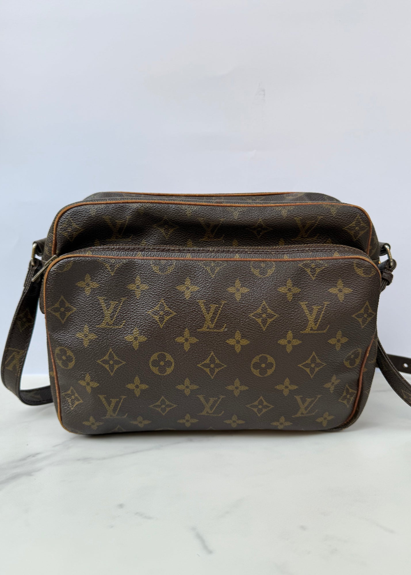 Louis Vuitton Borsa Vintage Nile Monogram Marrone