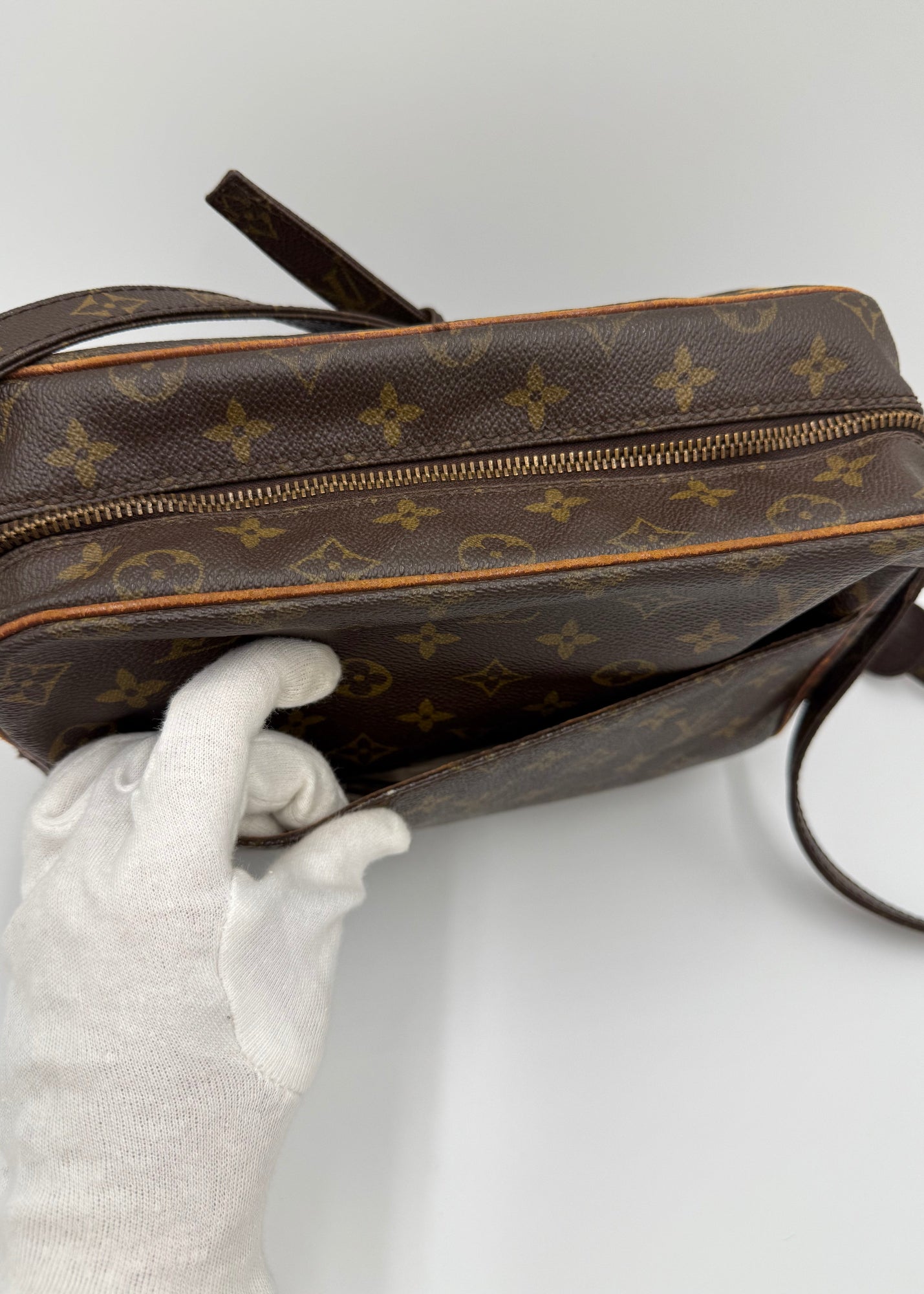 Louis Vuitton Borsa Vintage Nile Monogram Marrone