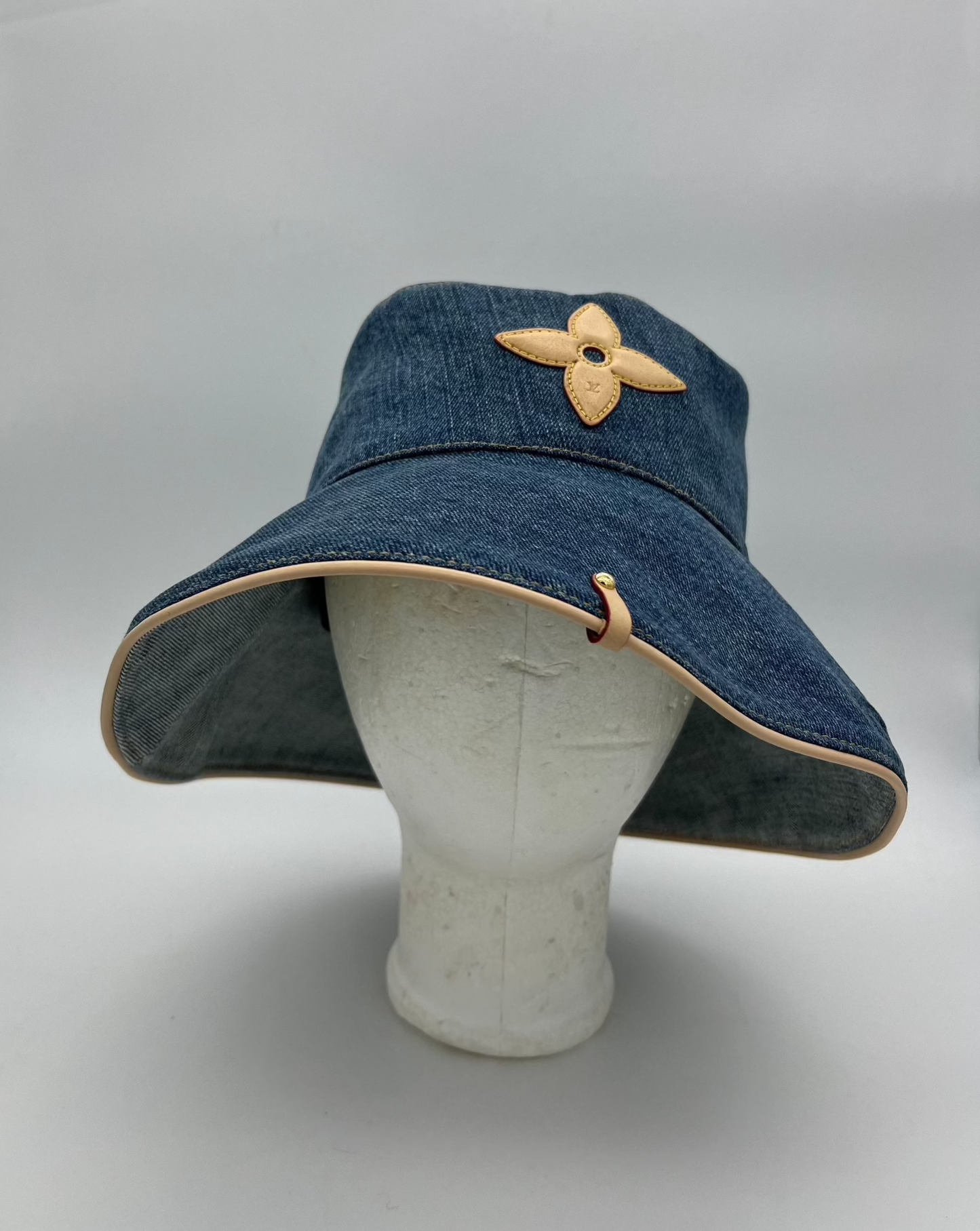 Louis Vuitton Bucket Hat in Denim