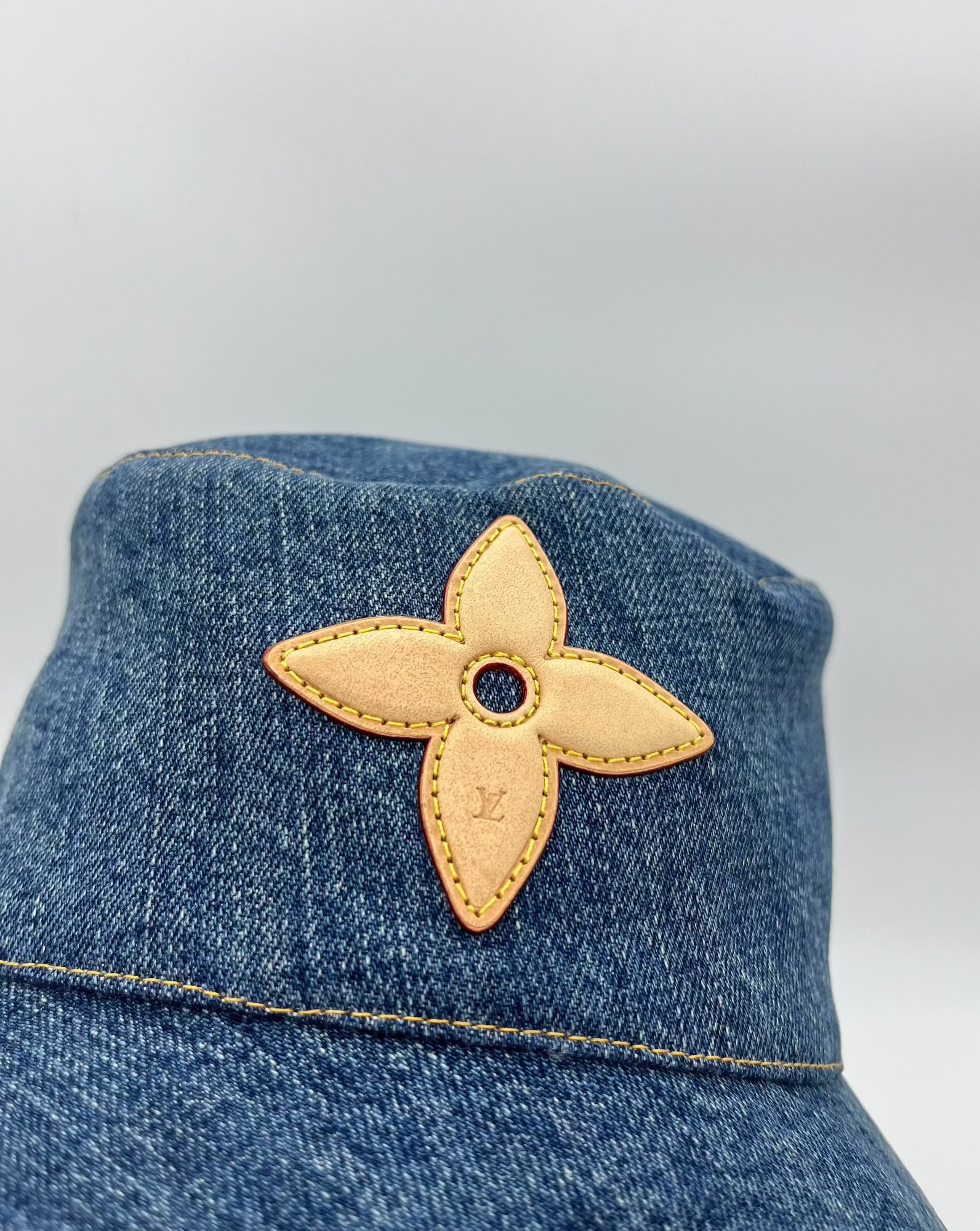 Louis Vuitton Bucket Hat in Denim