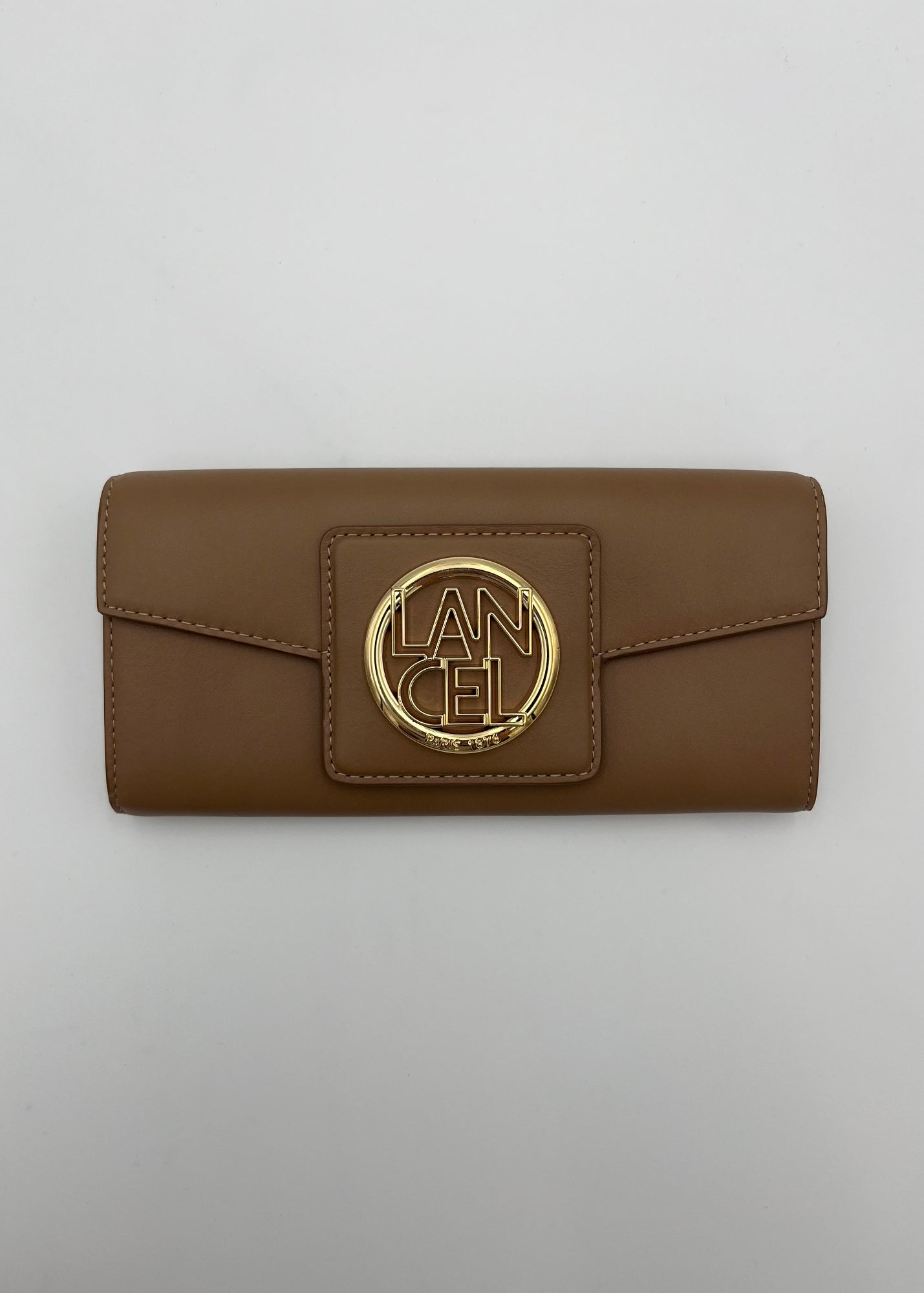 Lancel Portafoglio in Pelle Marrone