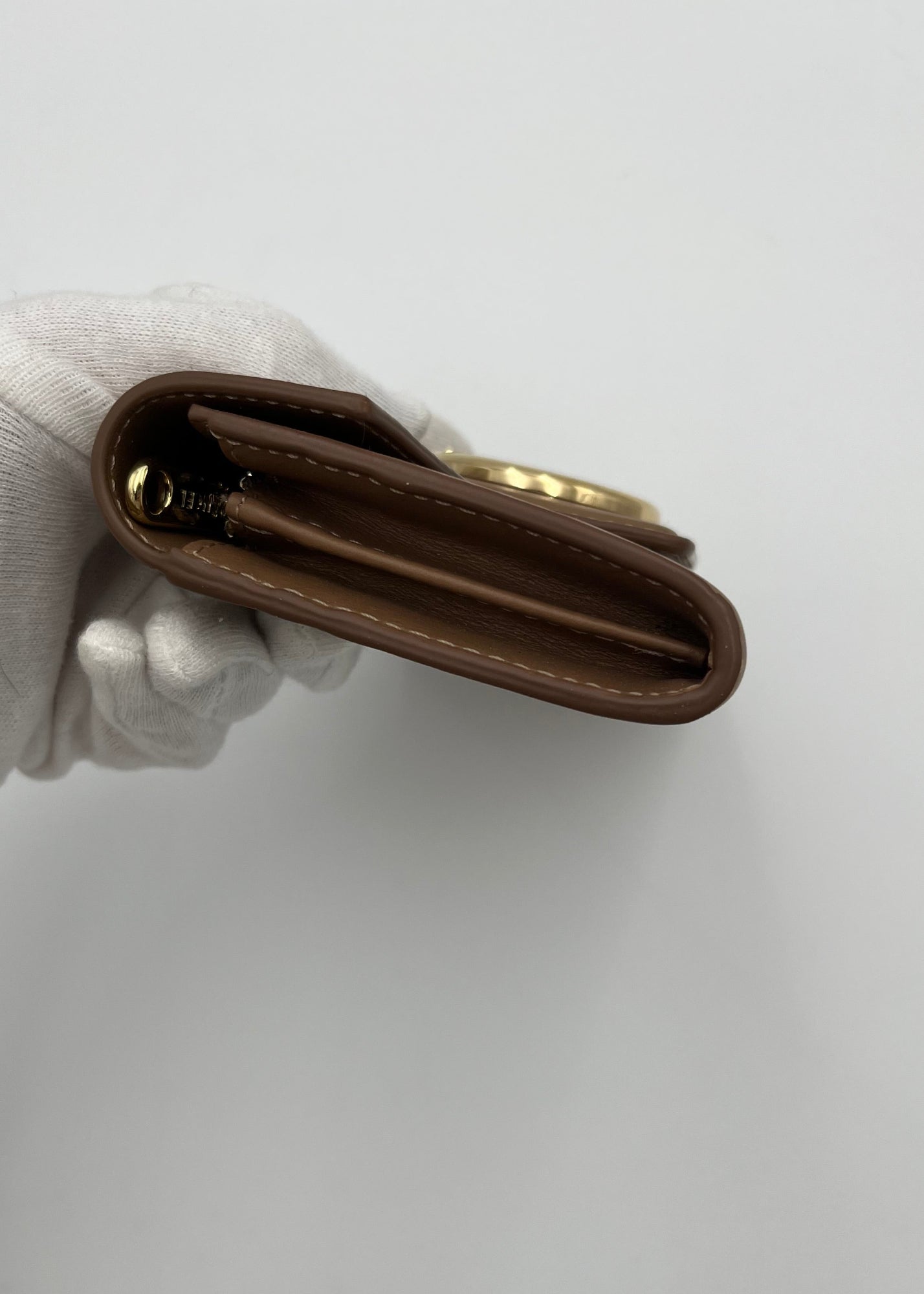 Lancel Portafoglio in Pelle Marrone