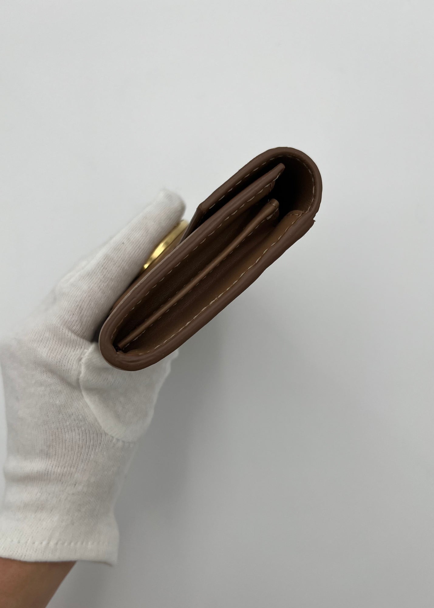 Lancel Portafoglio in Pelle Marrone