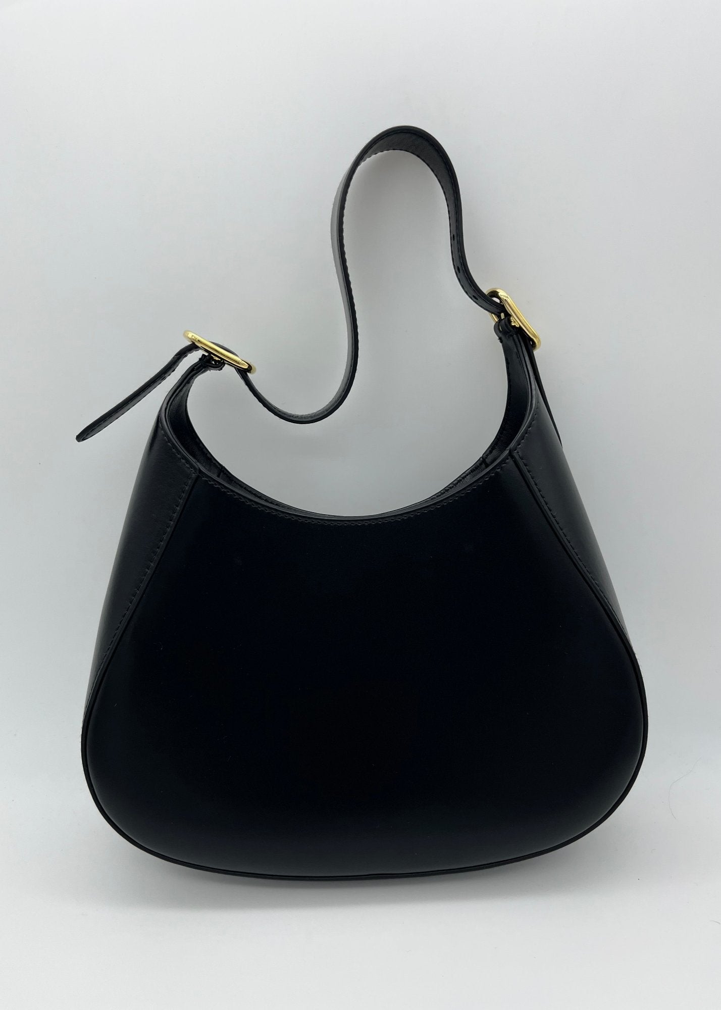 Prada Borsa Cleo a Spalla in Pelle Nera