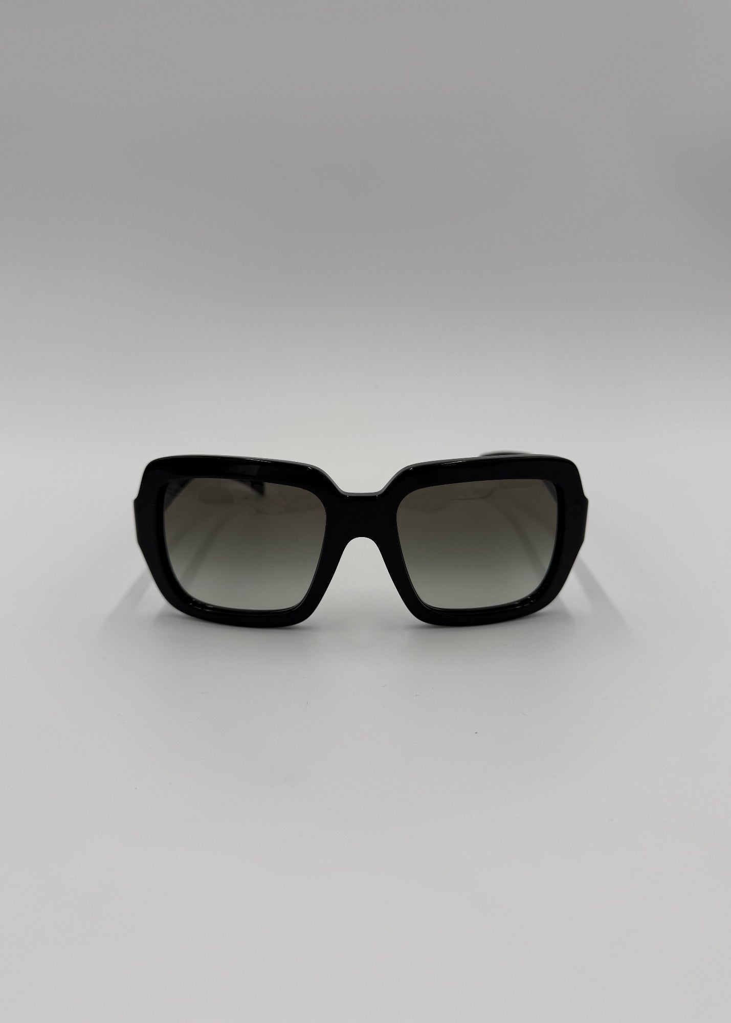 Prada Occhiali da Sole Oversize Squadrati Neri