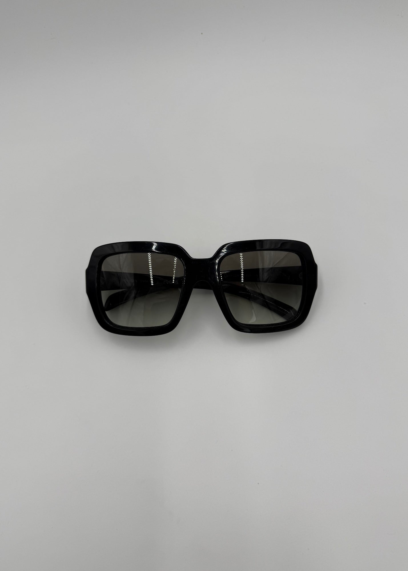 Prada Occhiali da Sole Oversize Squadrati Neri