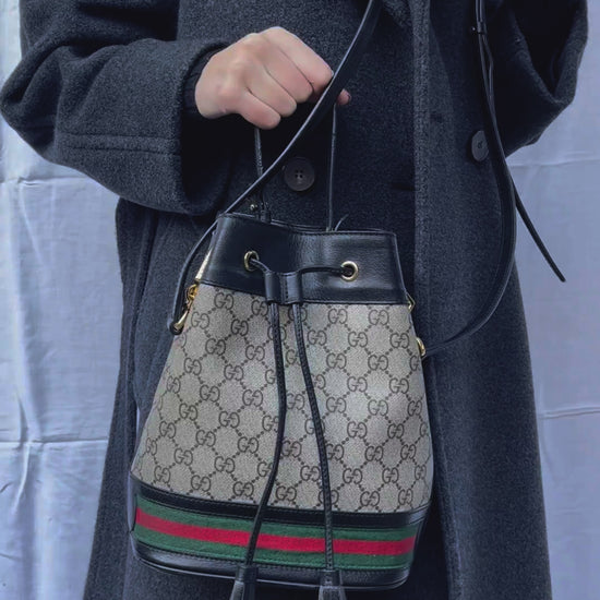 Gucci Secchiello Ophidia Medio con Tracolla