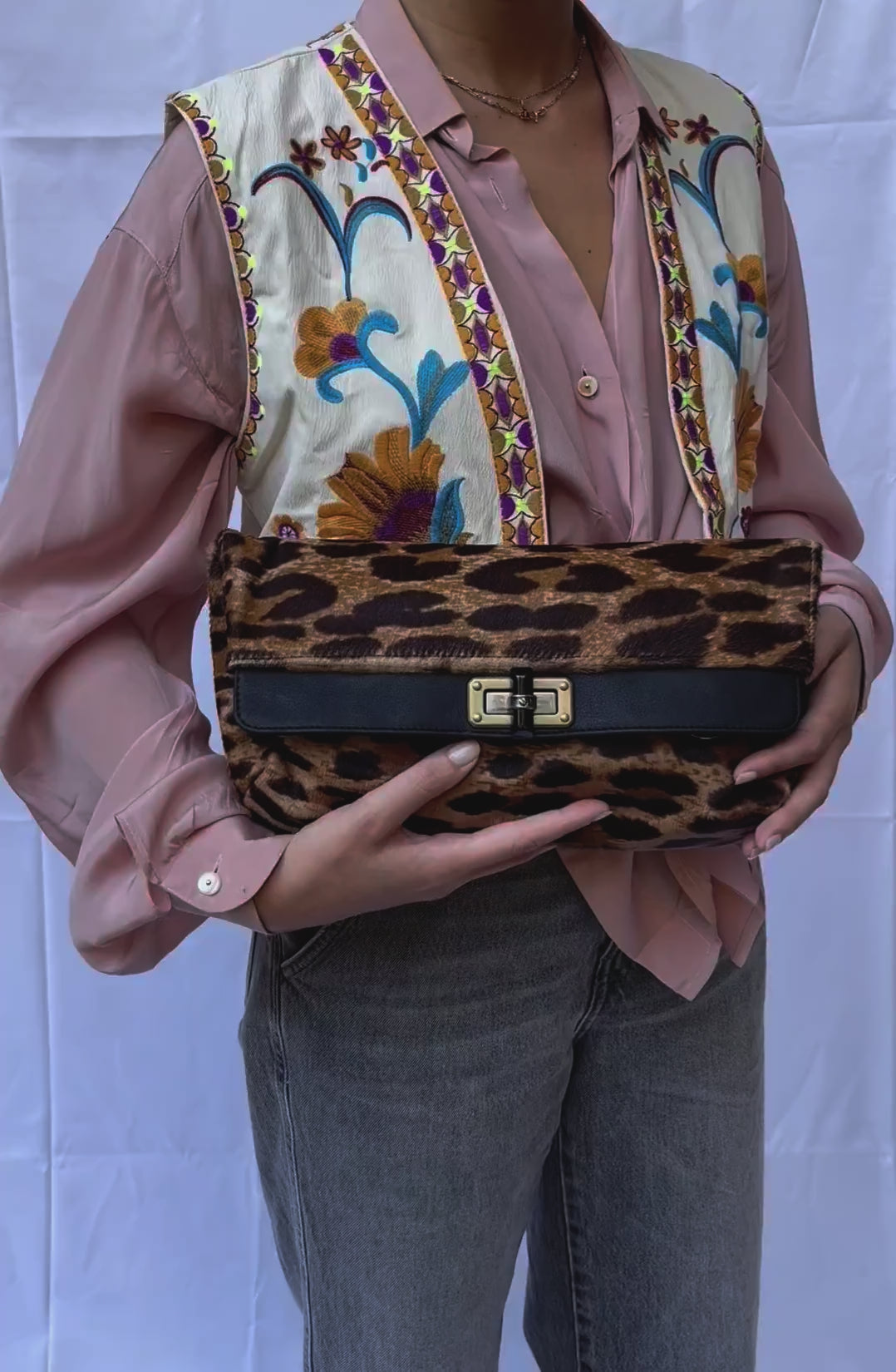 Pochette Lanvin Maculata