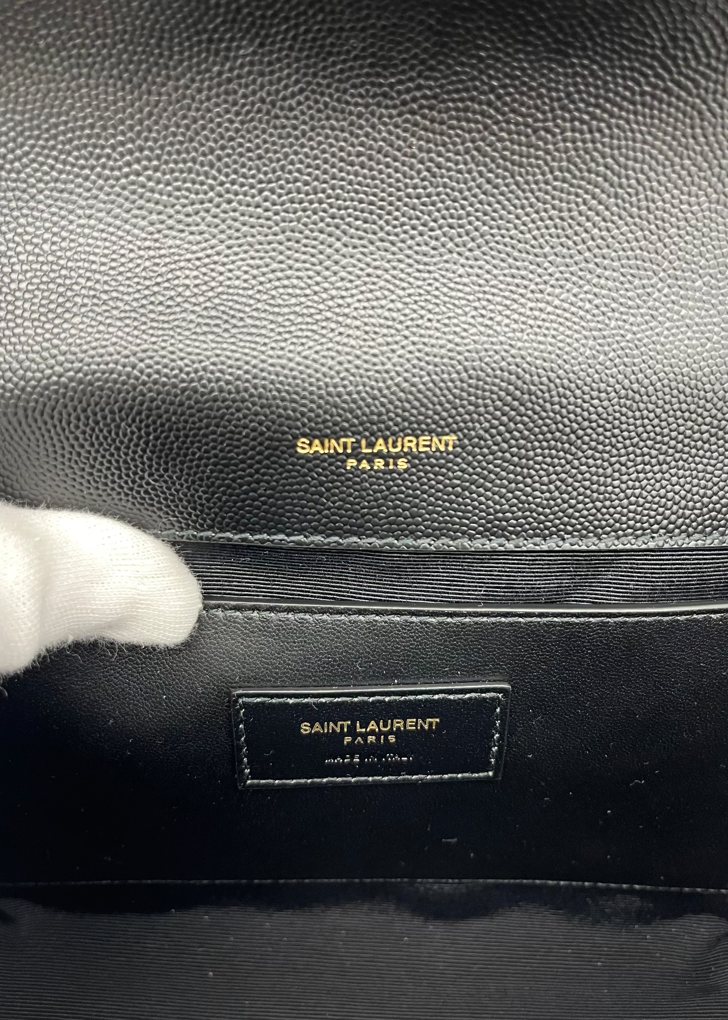 Borsa Saint Laurent Envelope Nera