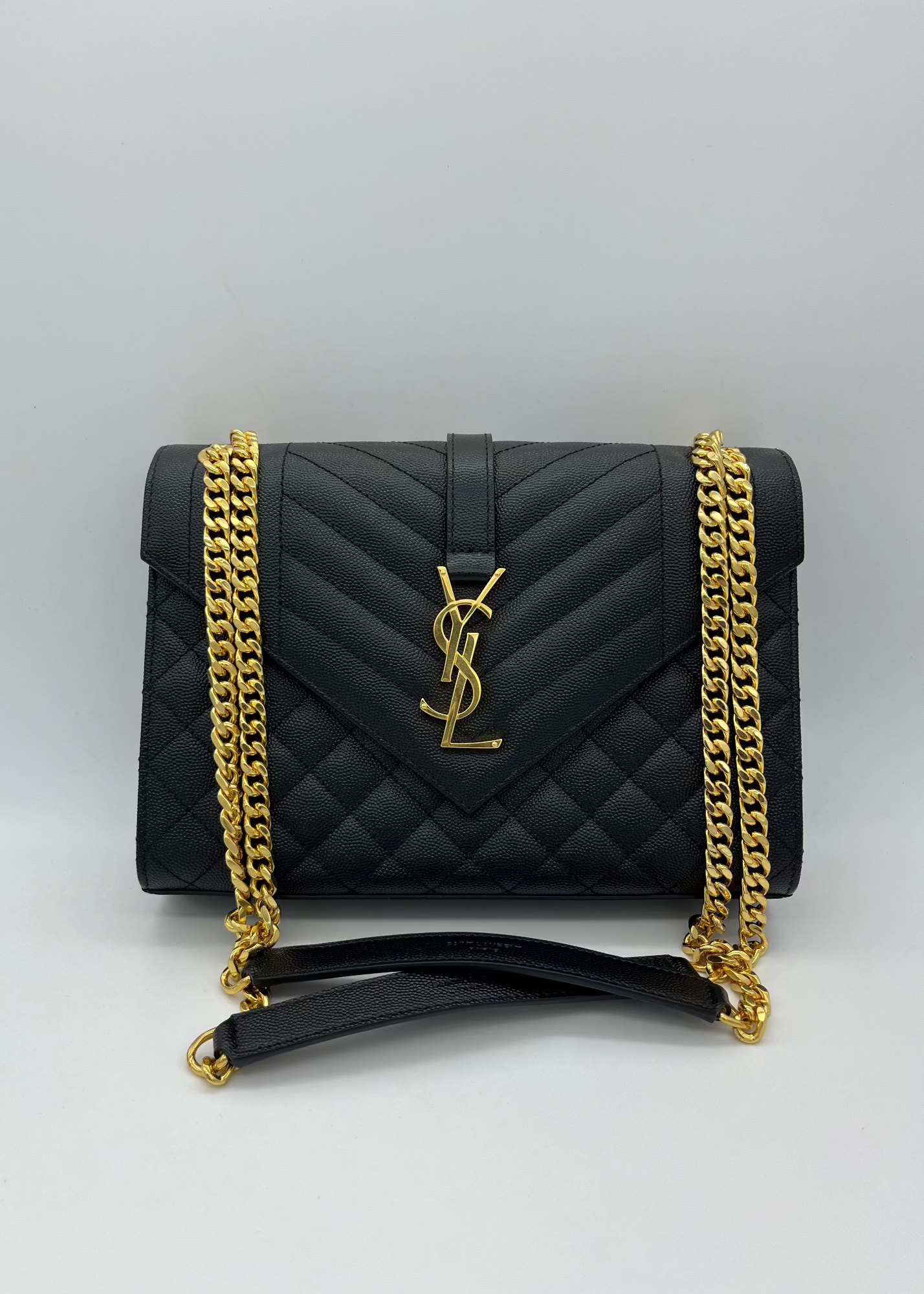 Borsa Saint Laurent Envelope Nera