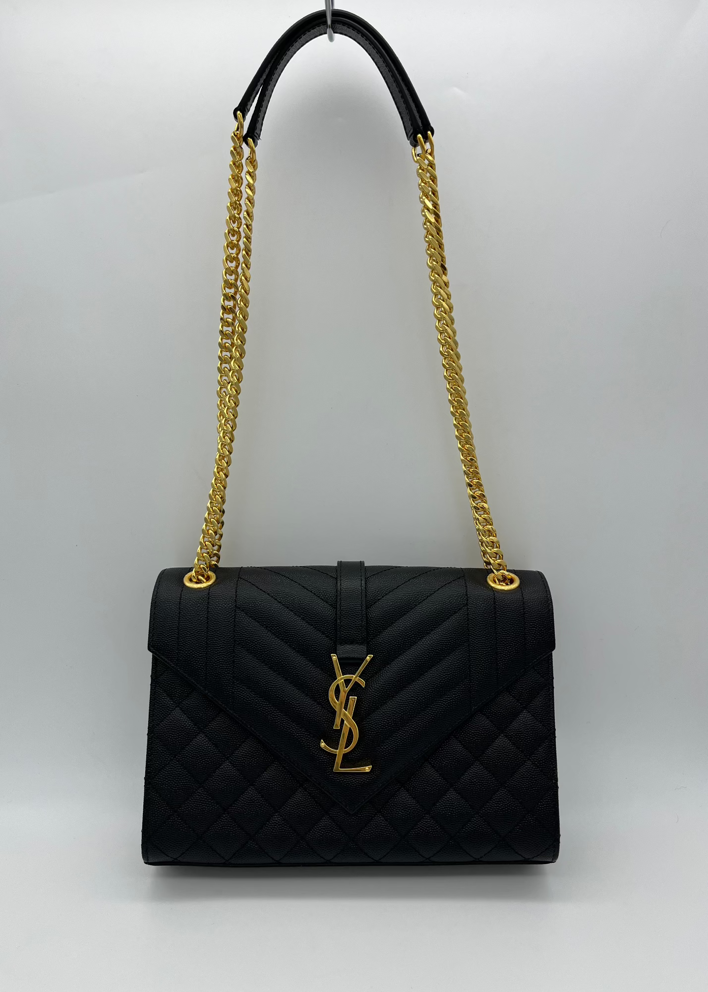 Borsa Saint Laurent Envelope Nera