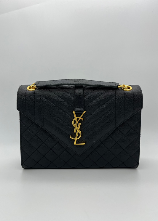 Borsa Saint Laurent Envelope Nera